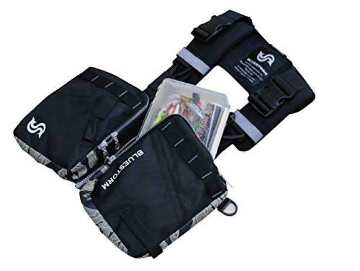 Bluestorm Inflatable Lifebuoy Water Black [with Sensor] BSJ-LR02