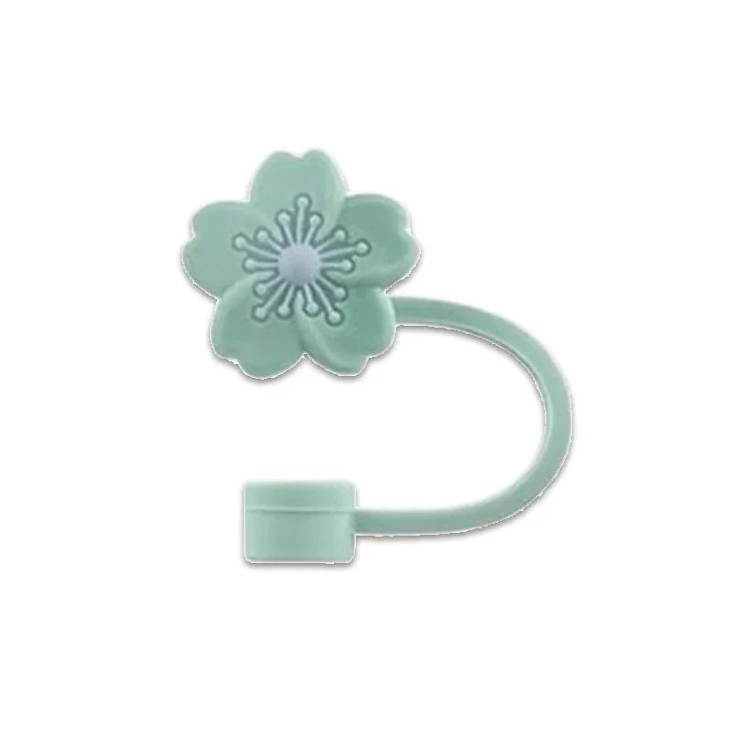 1PC Straw Cover Cap for Water Bottle Cute Begonia Flower Straw Toppers 10mm Straw Cover Cap for Tumblers 40-20 Oz Accessories