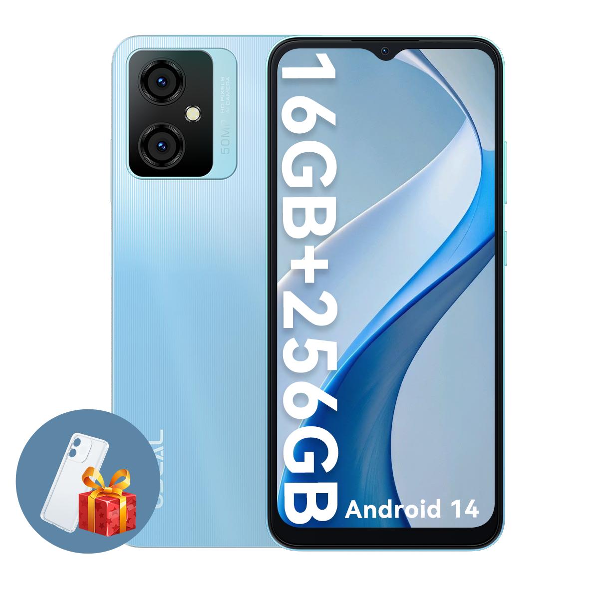 

Oscal TIGER 10 Смартфон 8 ГБ + 256 ГБ Восьмиядерний Android 13 50 МП Камера 6.6 HD+ екран 5180 мАг Мобільний телефон Телефон із швидкою зарядкою синій