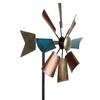 Decorative Wind Mill Iron Wind Toys Lawn Pinwheels for Outdoor Yard Terrace