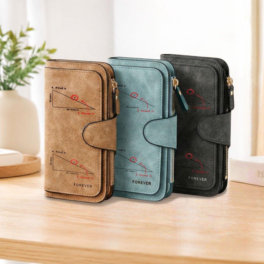 Unisex Football Print Long Zipper Wallet Large Capacity Card Holder Stylish Zippered Coin Purse Durable Daily Use Clutch Bag Perfect Birthday Holiday