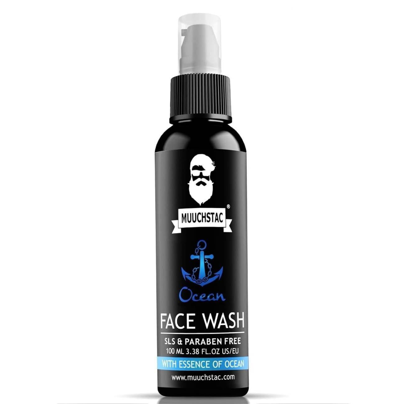 @ Muuchstac Ocean Fight Acne & Pimples Face Wash For Men 100 ml