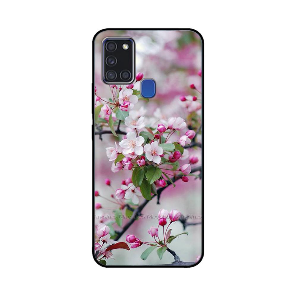 For Samsung A21S Case Silicone Back Protector Phone Soft TPU Bumper Case On For Samsung Galaxy A21s GalaxyA21s A 21s A217 Cover