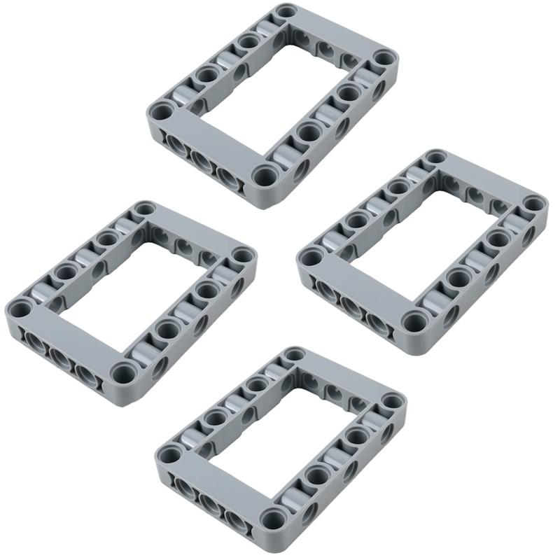 

2PCS 5X7 Hole Arm Ring 11x5 H-Beam Technology Building Block Parts H-Frame MOC 64178/64179 DIY Toys Assembled Bricks Accessories