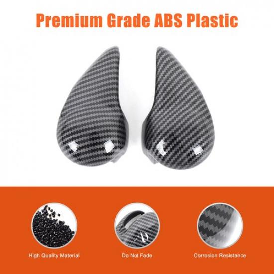 ABS Carbon Fiber Gear Shift Knob Cover Trim For Porsche Macan 95B 2014-