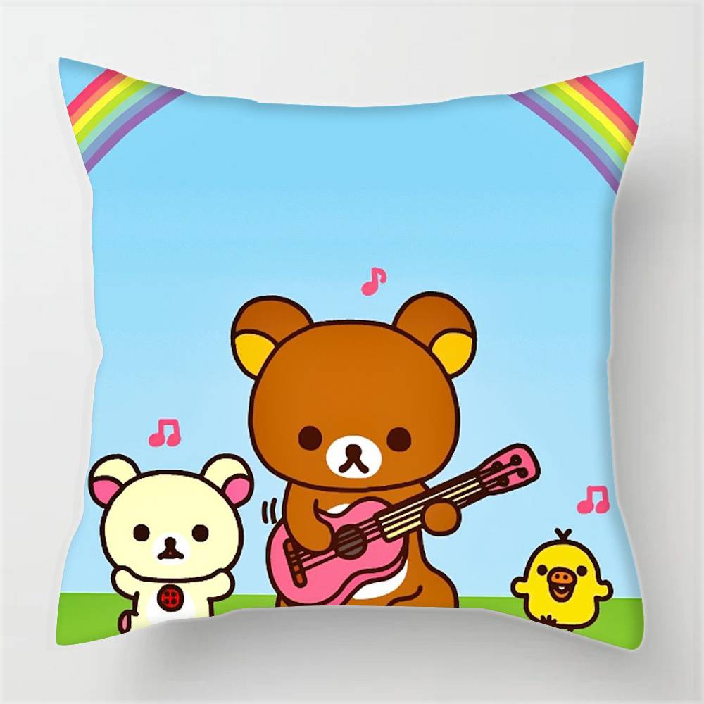 Cartoon R-ilakkumas Cute Pillowcases cushion covers living room sofas home decor gifts