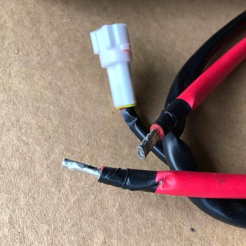 High Performances ABS Battery Power Cord Cable Suitable For Electric Bike Controller Connection Universal Compatibility