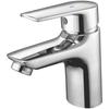 Single Hole Basin Faucet with Removable Aerator Chrome Plated Brass Mixer Tap for Washbasin/Hand Basin