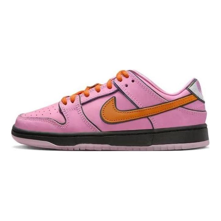 Le Superchicche x Nike Dunk Low Pro SB QS PS Blossom Scarpe da Ginnastica per Bambini Rosa Loto-Rosa Digitale-Rosa FZ3351-600