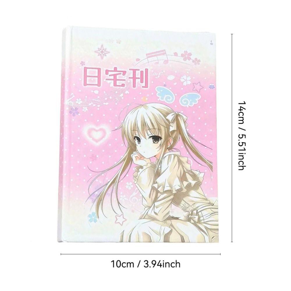 New Japanese Style Sticker Book Pink Cartoon Diary Sticker DIY Gift Scrapbook Sticker Stationery Supplies