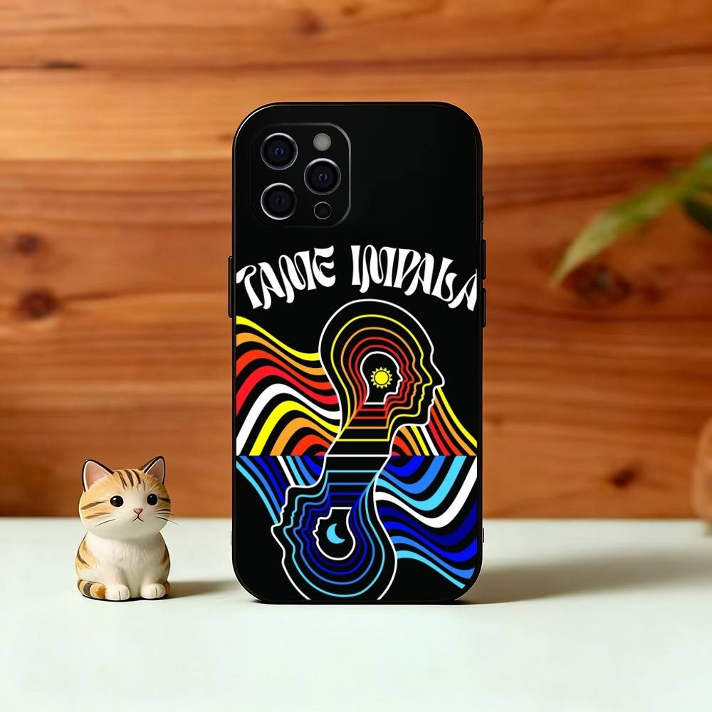 Tame Impala Psychedelic Art Phone Case Silicone Soft For IPhone 17 16 15 14 13 12 11 X XR Plus Pro Max Plus