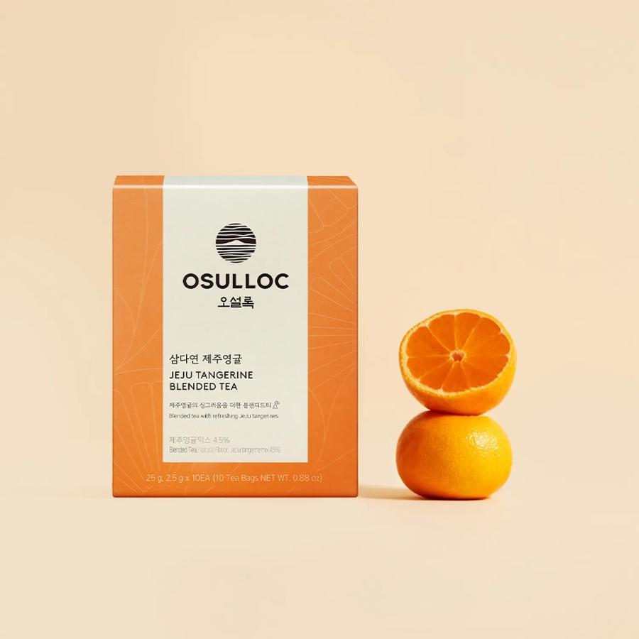OSULLOC Jeju Tangerine Blended Tea 10ea*25g Blended Tea 10ea*25g
