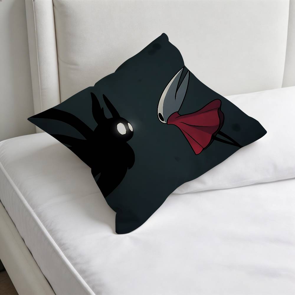 HHollow Knight SSilksong Decorative Square Pillow Cover Modern Cushion Case for Living Room Bedroom