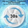USB Mini Washing Machine Two-way Rotating Turbine Turbo Washer Travel