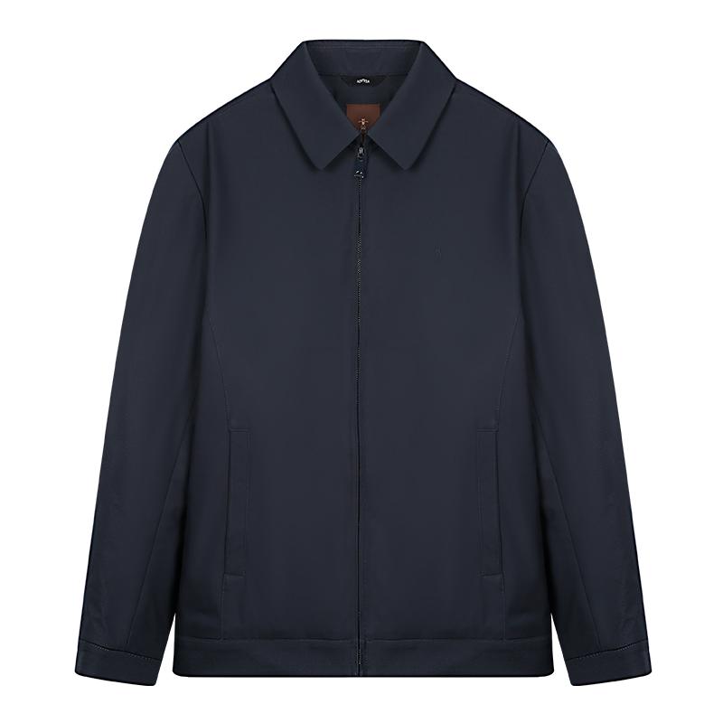 Office style casual collared cotton jacket 22246M0221