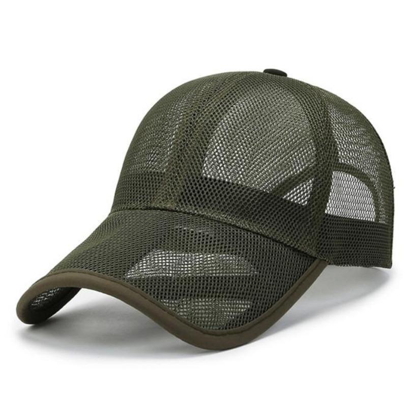 New Style Mesh Cap, Baseball Cap with Perforated Eaves, Sun Cap and Men's Baseball Cap
