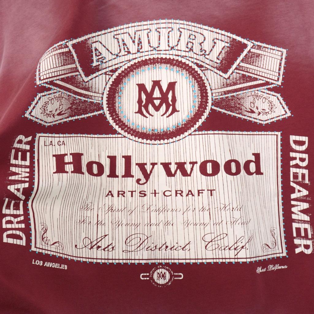 2252 Amiri 2025 Summer New Men's and Women's Loose Laundry Vintage Large T-shirt Couple T-shirt