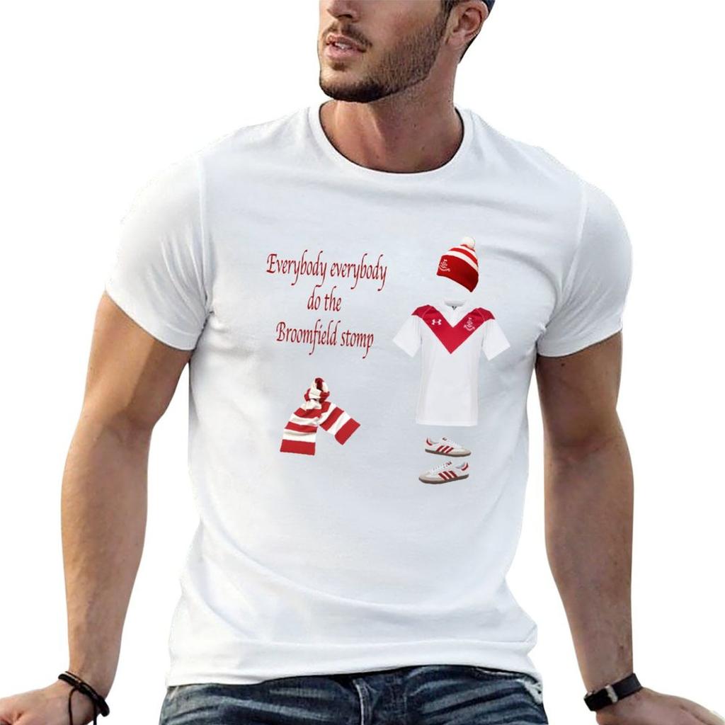 Airdrie fc TShirt Large Size Casual Tee Shirt