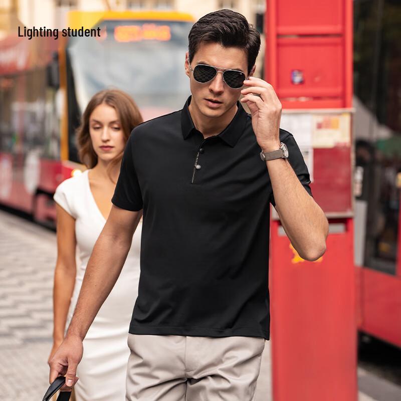 Mr. Bu Men s Performance Polo T-Shirt L (175)