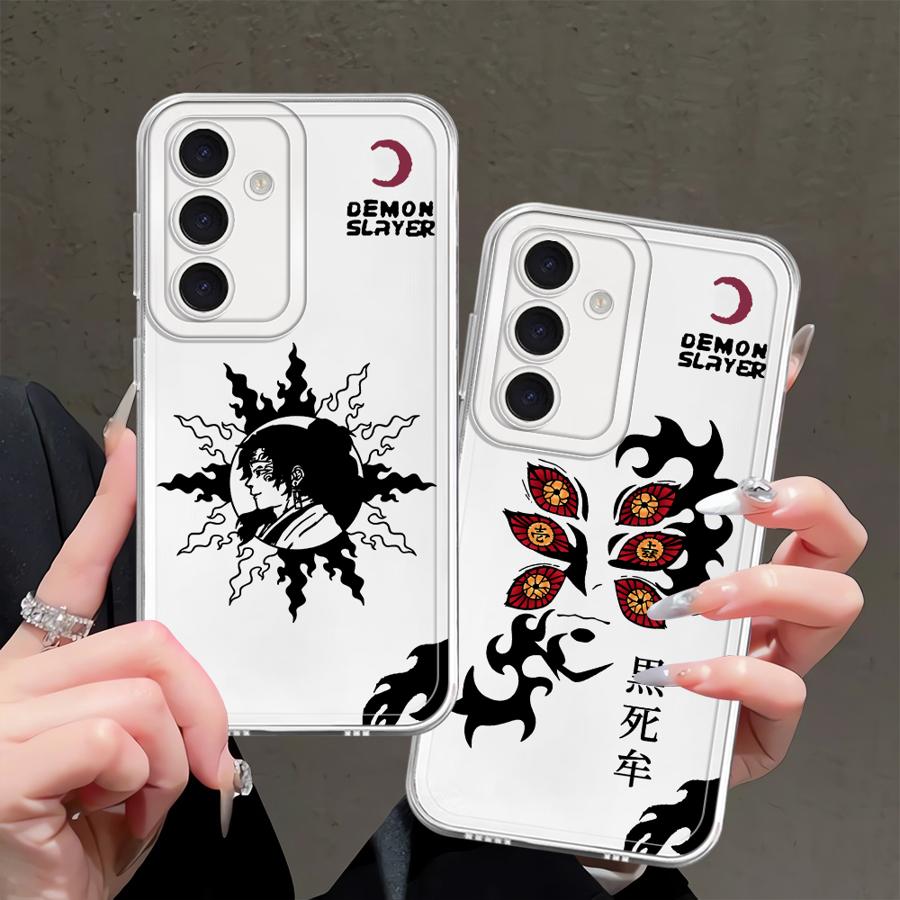 Phone Cover Case for Samsung Galaxy A57 A54 A15 A14 A16 A34 A35 A56 A25 A51 A52 A52 A17 A55 A26 A24 A36 Cool Anime Kokushibo