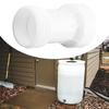 S60*6 IBC-Tonnenfässer Verlängerungsstück Kunststoffverbindung Staubablassrohr Auslassverlängerung Regenwassertank-Adapter