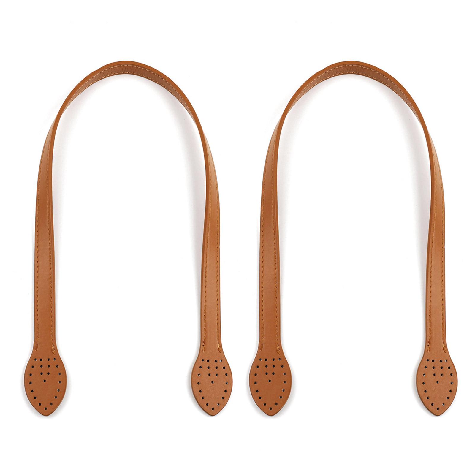 

1 пара 23 дюйма ремень для наплечной сумки ручка для сумки-тоут однотонный ремень из искусственной кожи замена DIY кошелек ручная работа аксессуар для сумки разноцветный