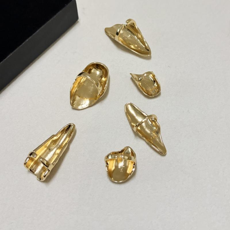 Artistic Irregular Texture Knuckle Ring Hip-Hop Style Niche Full Finger Rings For Men And Women