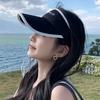 Sun Design Full Face Large Brim Hat Hollow-Top Coverage UPF50+ UV Protection