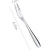 Mini Dessert Forks Stainless Steel Appetizer Forks For Fruit Cocktail Salad Cake Tasting For Party Home Restaurant (10)