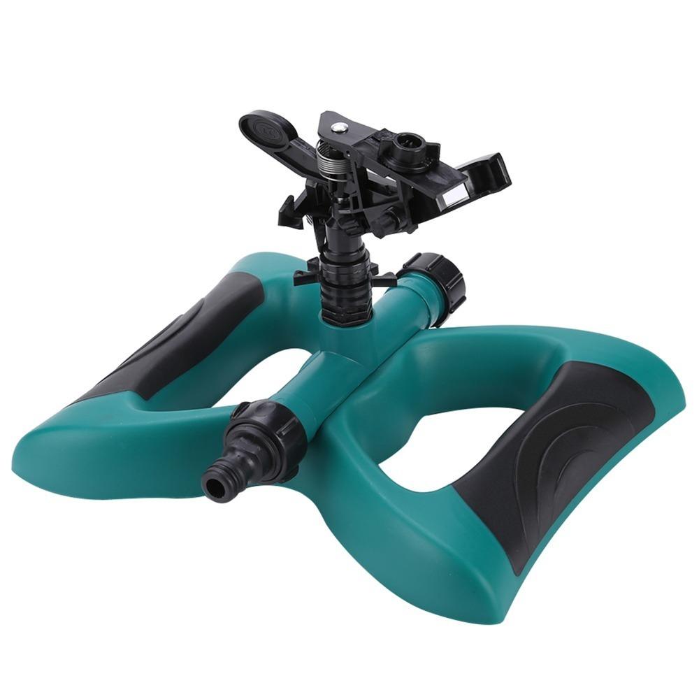 Green and Black Rotating Water Sprinkler 360 Degree Irrigation Sprinkler Tree Watering