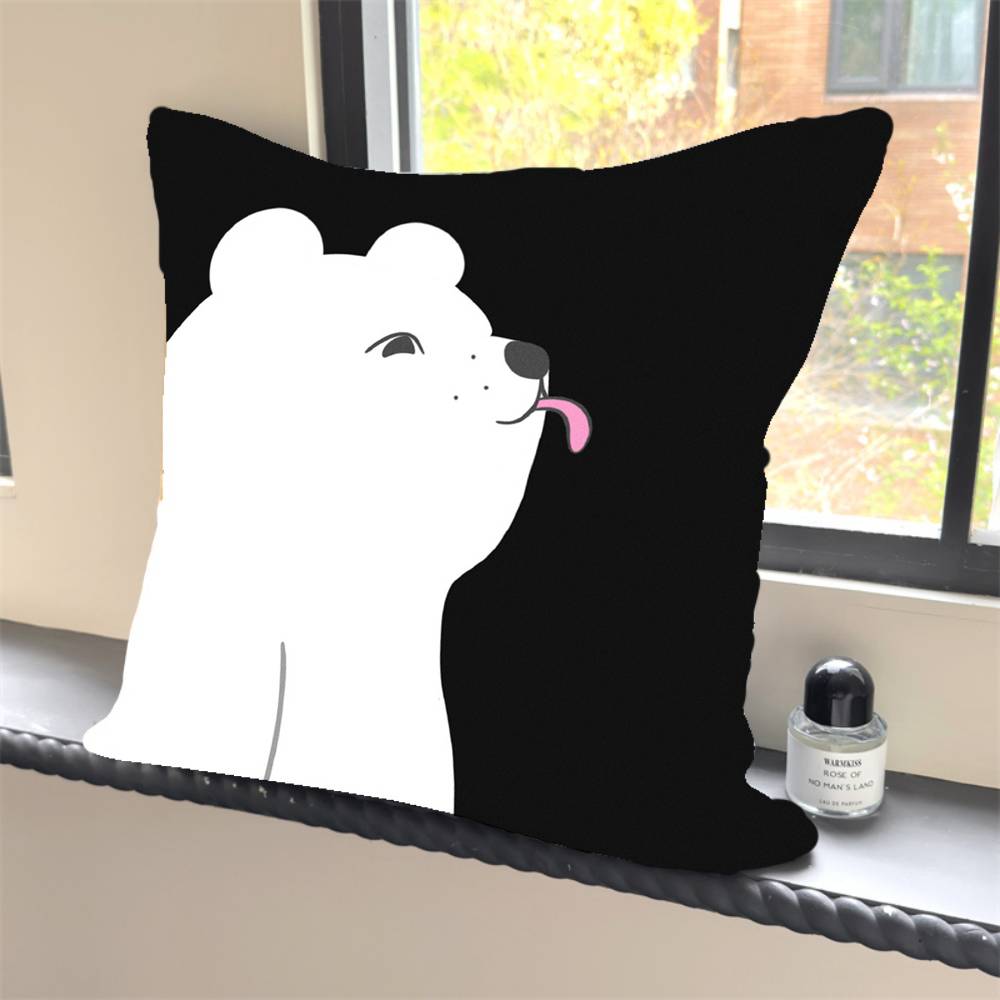 1PC cute cartoon animals Pillow Case Square  Bedroom Sofa Leisure Comfort Cushion Car Home Decoration