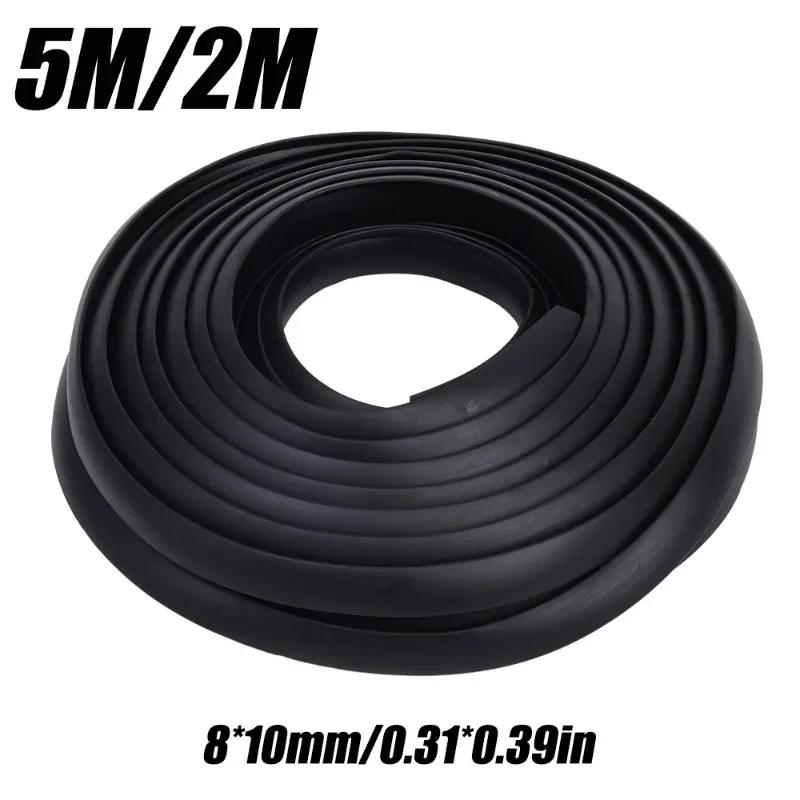 1.6/2/5M Auto Gummidichtungsstreifen Automatische Stoßstange Scheinwerfer Seitenschweller Kotflügelspalt Stoßdämpfender wasserdichter EPDM-Dichtungsstreifen