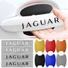 8Pcs Car Door Sticker Auto Handle Anti Scratch Protection Film For XF XE XJ XJ8 X351 F Pace X Type F Type Necklace Tijera Ropa Llavero