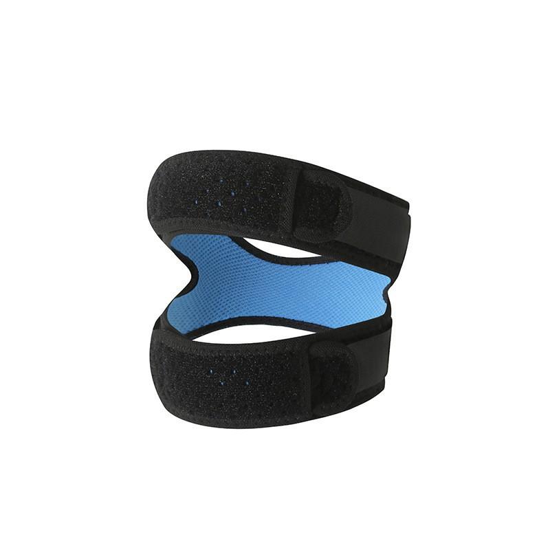 

Patella Band Silicone Compression Protection Kneepad Meniscus Fitness Exercise Running Breathable Protective Gear One size fits all чорний