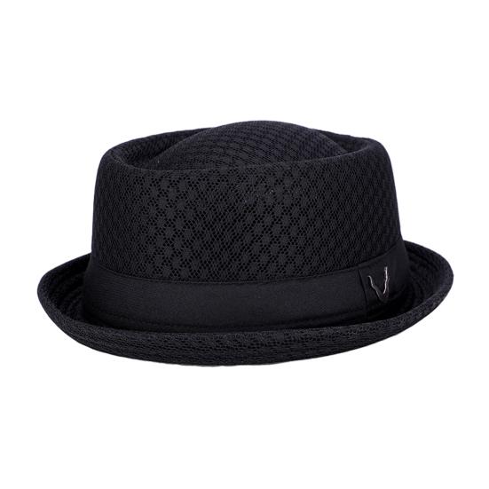 Jazz Hat, Foldable Pig Ear Sun Hat with UV Protection, Breathable Mesh Summer Travel Hat for Women Men
