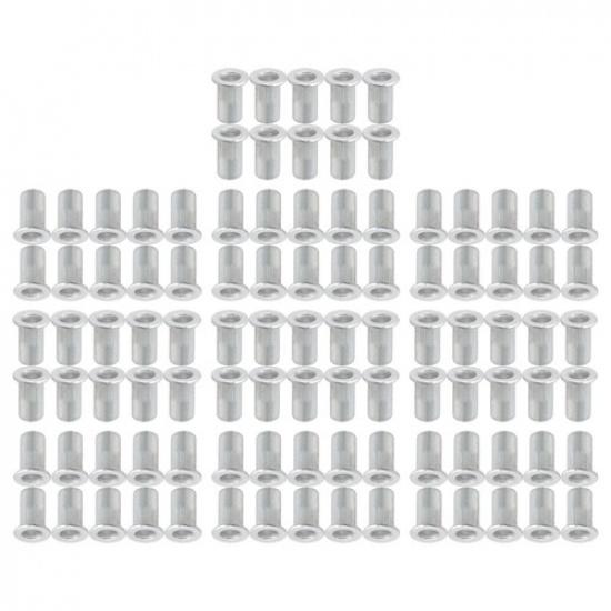 

100 Pack High Quality 10-24 Rivet Nut Rivnut ert Nutsert SAE Aluminum