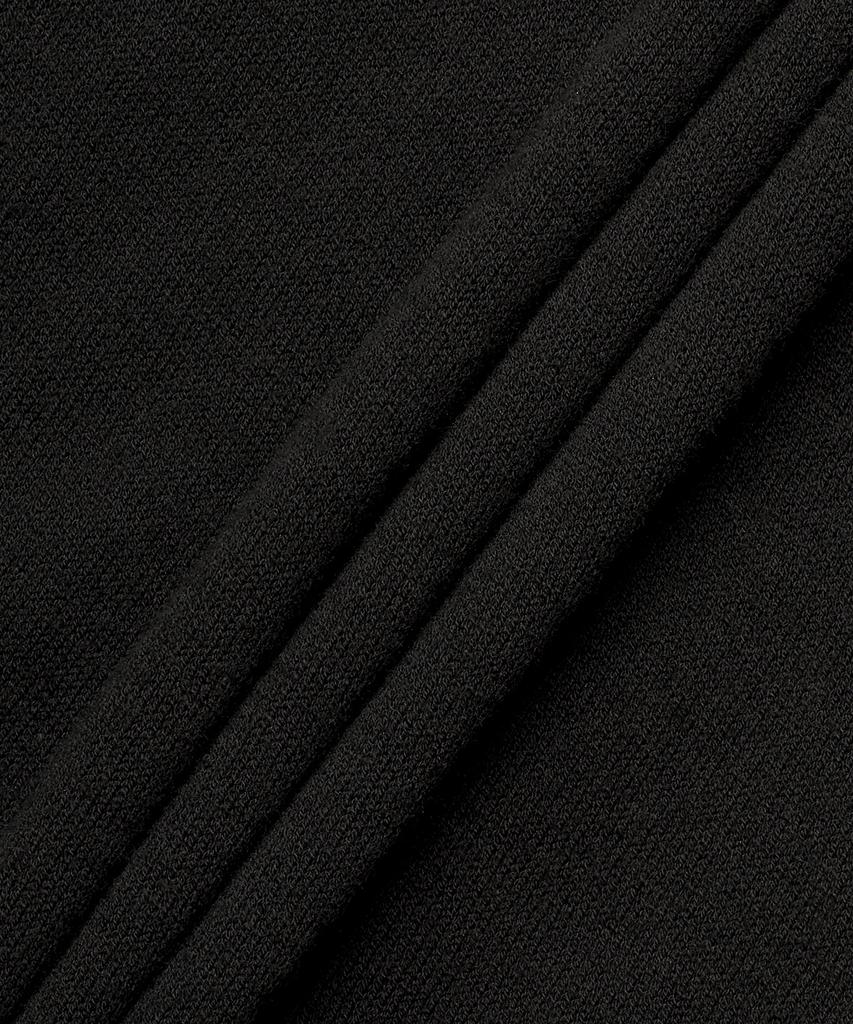 MAN ON THE BOON Polo Knit T-Shirt Black