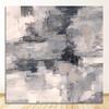 Oil painting on Canvas Scandinavian Art Poster Wall Picture for Living Room Sofa Home Decoration HD Print Yellow Gray Abstract