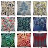 Home Decor Floral & Leafy Patterns Pillow Covers Pattern Cushion Cover Suitable For Sofa Bedroom Car Pillow Cover