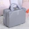 14" Retro Makeup Case - Mini Suitcase Handbag Storage Bag for Travel