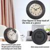 Wall Clocks Vintage Wall Clock Wall Clock Without Ticking Noises, Silent Wall Clock, 12 Inch Round Wall Clock For Wall Decoration Bedroom Room