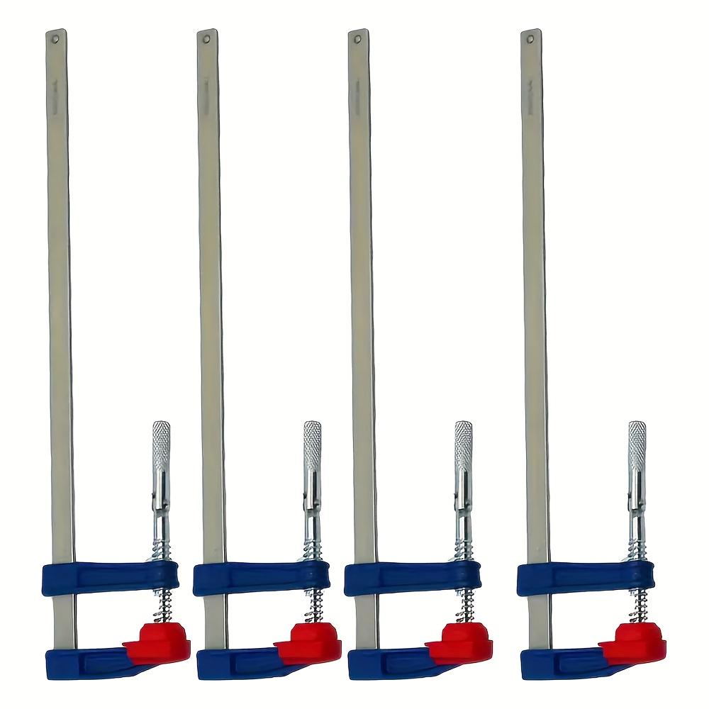 4Fast sliding piece F Model woodworking clamps12 Inch F Clamping bar clamp, quick sliding wooden clamp, easy to hold, quick adjustment of vise
