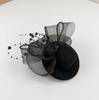Cappello Fascinatore Nero Retrò da Donna - Piccolo Copricapo in Rete per Eventi Formali, Fotografia e Compleanni