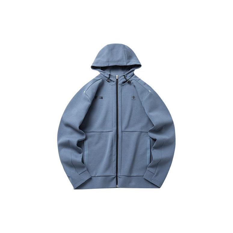 ANTA Variety Training Collection Jackets Men s Silver Gray Hooded Moderate Other 952217710-2 M