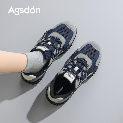 Augustus Dengde Training Shoes Women's 2025 New Autumn Retro Ballet Style Fashion Platform Casual Forrest Gump Sports Shoes