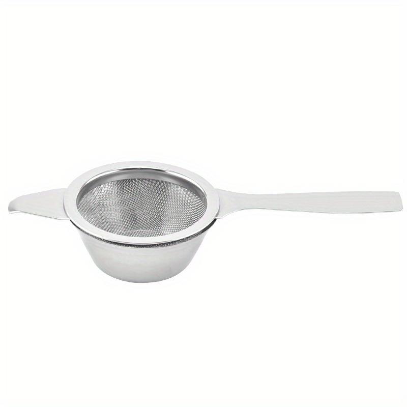 

304 Stainless Steel Tea Filter Multifunctional Tea Separator Accessories Filter Tray Set Tea Strainer for Loose