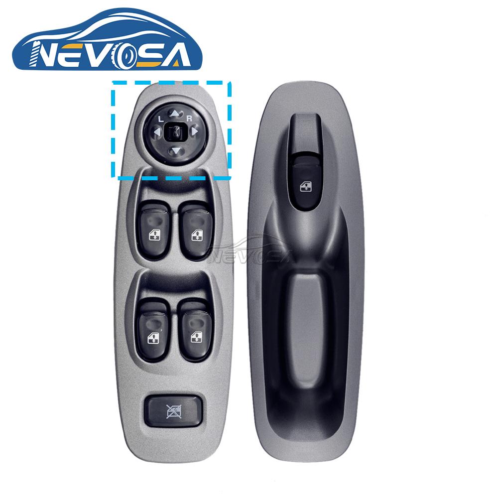 NEVOSA 93570-25020 93570-25000 93580-25000 Mirror Knob Power Master Window Switch Passenger Button For Hyundai Accent 2000 2005