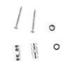 Guitar Roller String Tree Guide Retainer Metal Electric Guitar String Guide Retainer Replacement Silver