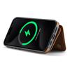 MAGKING K3 Series For iPhone 15 Pro Case Compatible with MagSafe Wallet PC+TPU+PU Phone Cover