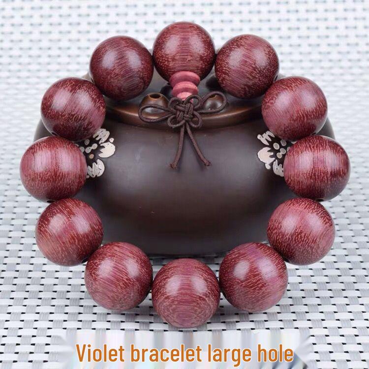 Duobao Agarholz & Rote Bohnen Ebenholz Gebetsperlenarmband 2.0